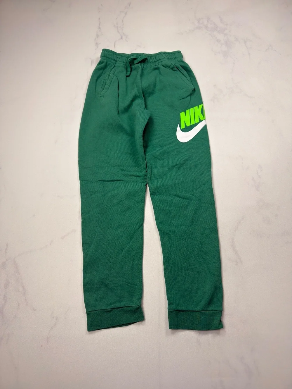Nike Nike Joggers Green 2010s Streetwear - Boys XL